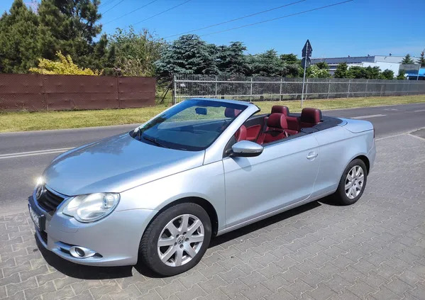 poznań Volkswagen Eos cena 24500 przebieg: 128000, rok produkcji 2009 z Poznań